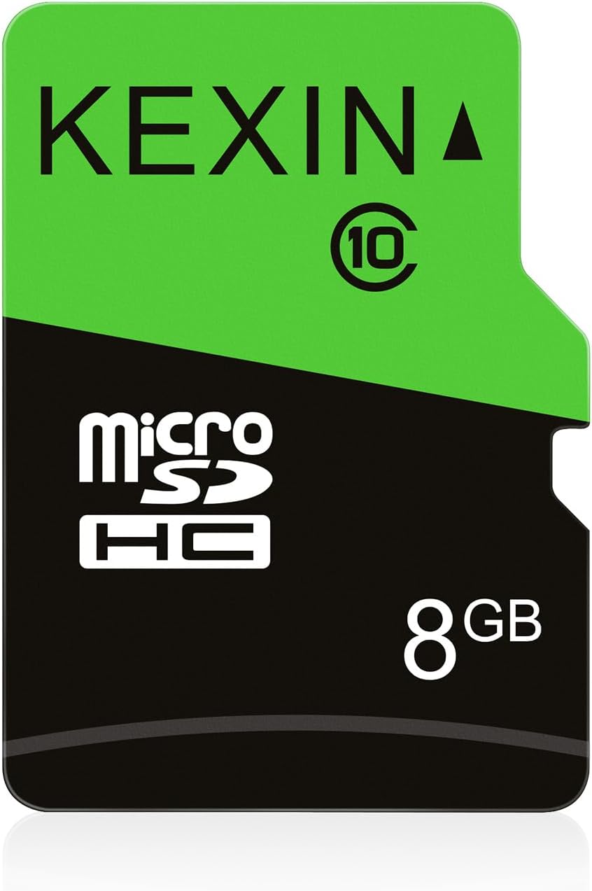 KEXIN Micro SD Card 8GB, MicroSDHC UHS-I Class 10, Mini SD Card, Memory Card for Smartphone, Tablet, Camera