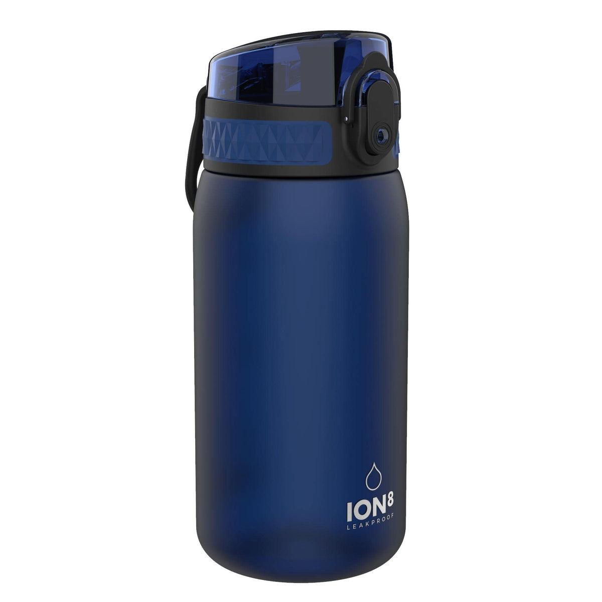 ION8 Kids Water Bottle, 350 ml/12 oz, Leak Proof, Easy to Open, Secure Lock, Dishwasher Safe, Carry Handle, Hygienic Flip Cover, Easy Clean, Odour Free, Rose Pink