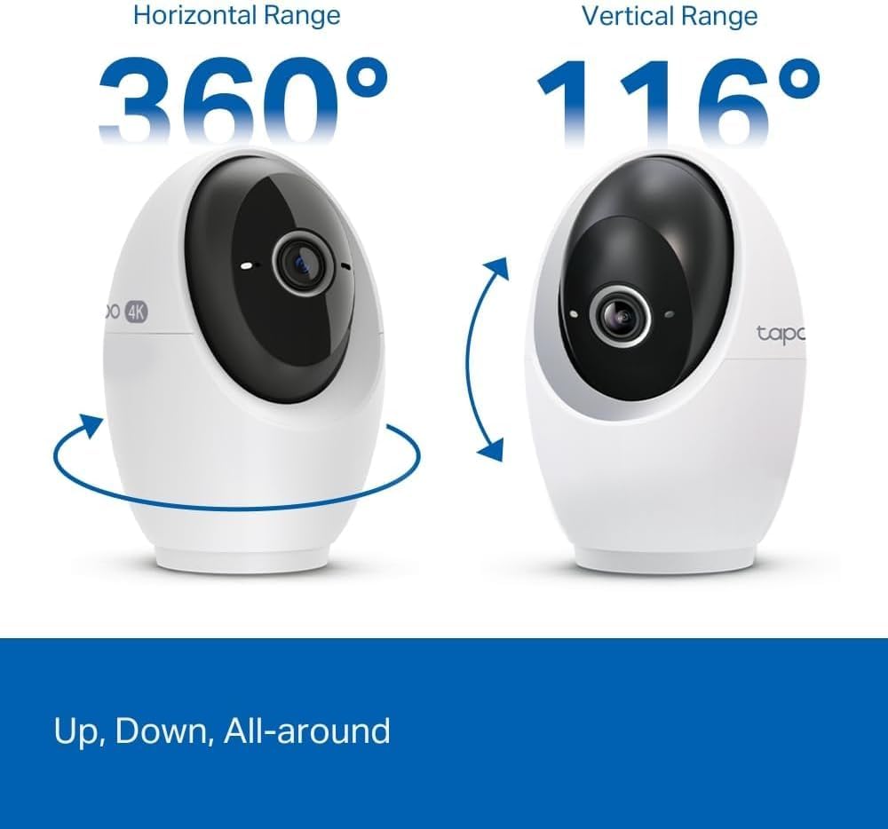 Tapo C230 3K 5MP Pan/Tilt Indoor Security Camera Pet Camera Baby Camera