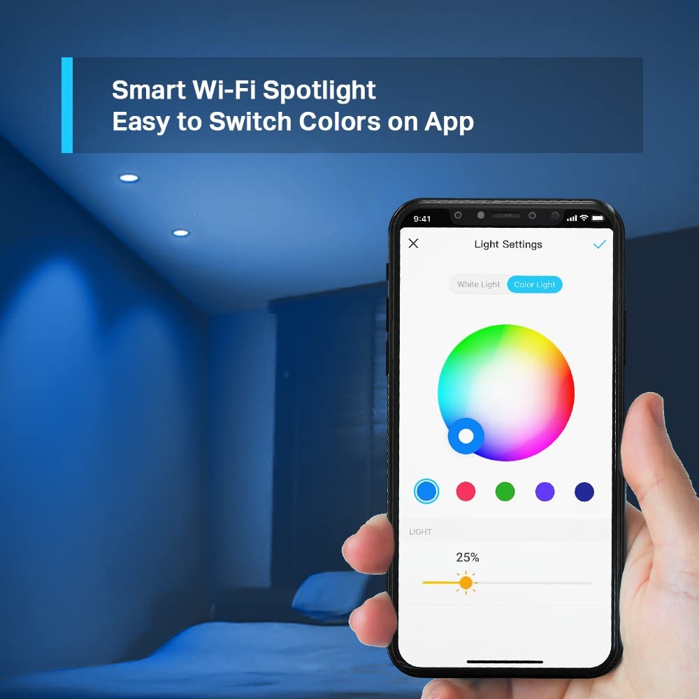 Tapo L630(4-Pack) GU10 Smart Bulb Multicolour Dimmable LED Light Bulb