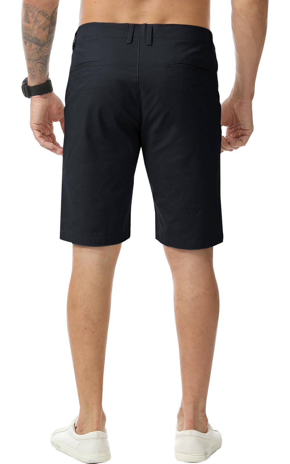 Men’s 7”/ 9” Chino Shorts Casual Elasticated Waist with 4 Pockets