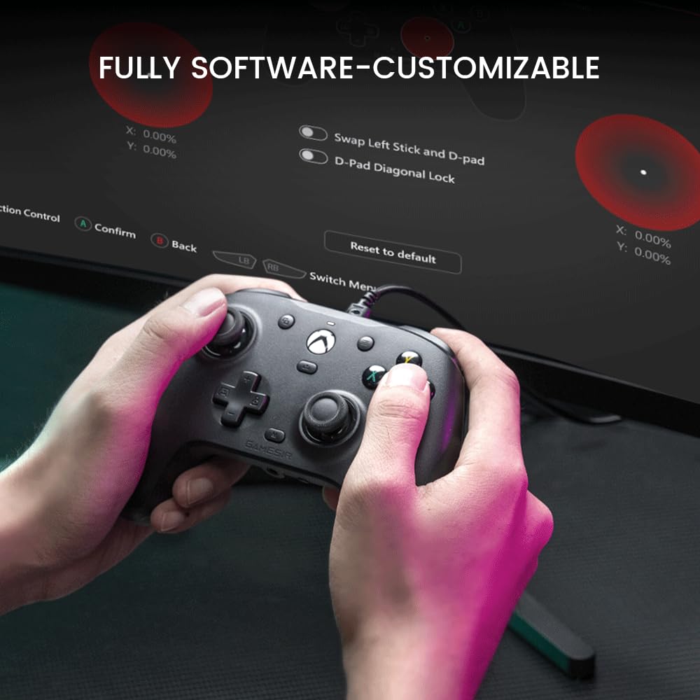 GameSir G7 HE Wired XBOX Controller,Hall Effect Sticks