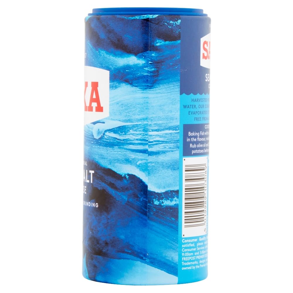 Saxa Fine Table Salt for Table & Cooking, 750 g Drum (1-Pack)