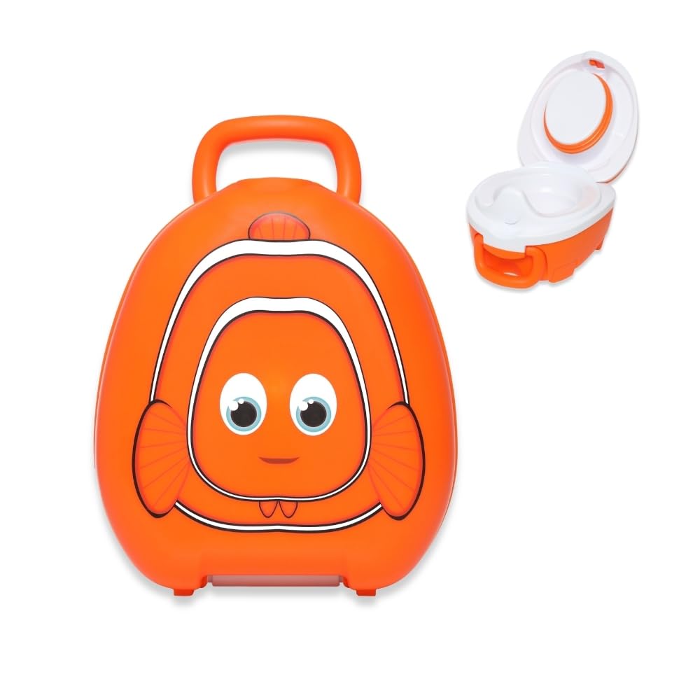 My Carry Potty - Travel Potty, Award-Winning Portable Toddler Toilet Seat for Kids to Take Everywhere (Ladybird)