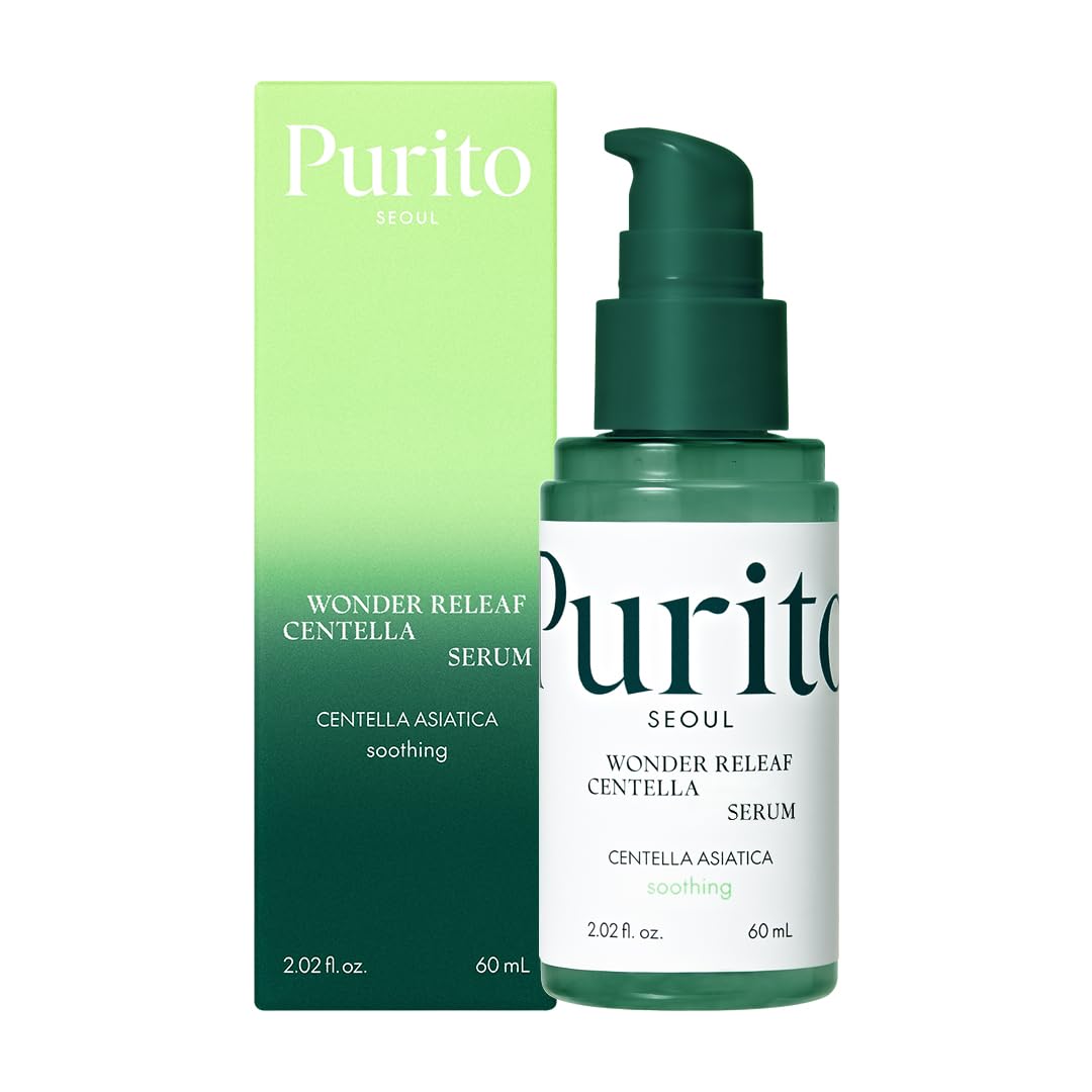 PURITO Centella Unscented Serum for Sensitive Skin, 60mL