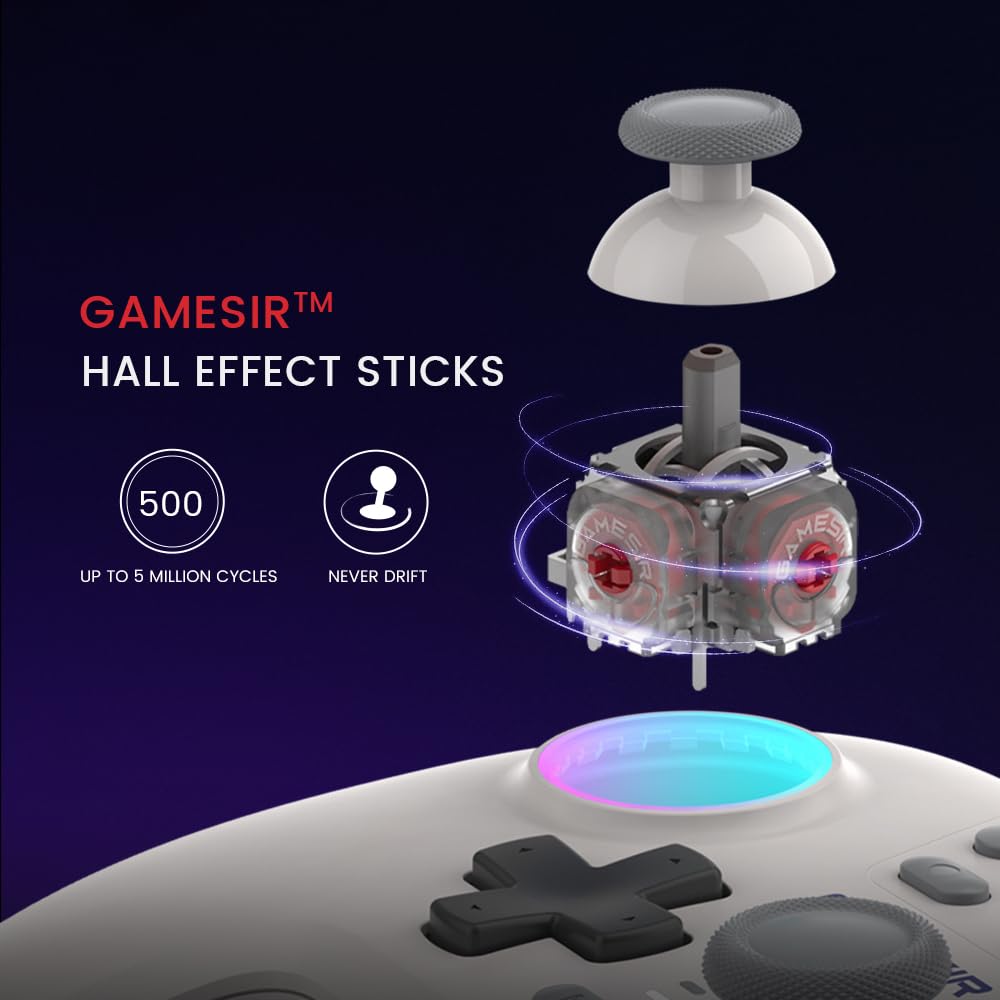GameSir Nova Lite Wireless Controller for PC, Hall Effect Sticks & Trigger