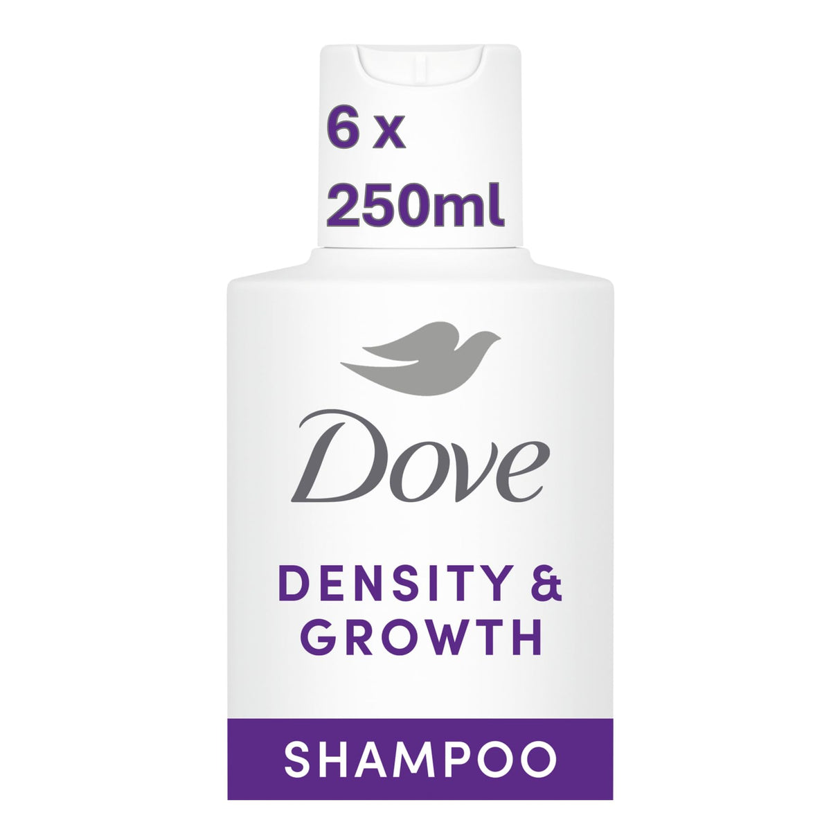 Dove scalp + hair therapy Density & Growth¹ Shampoo hair care with Amino Complex, Zinc and Biotin for up to 90% less hair fall* 250 ml