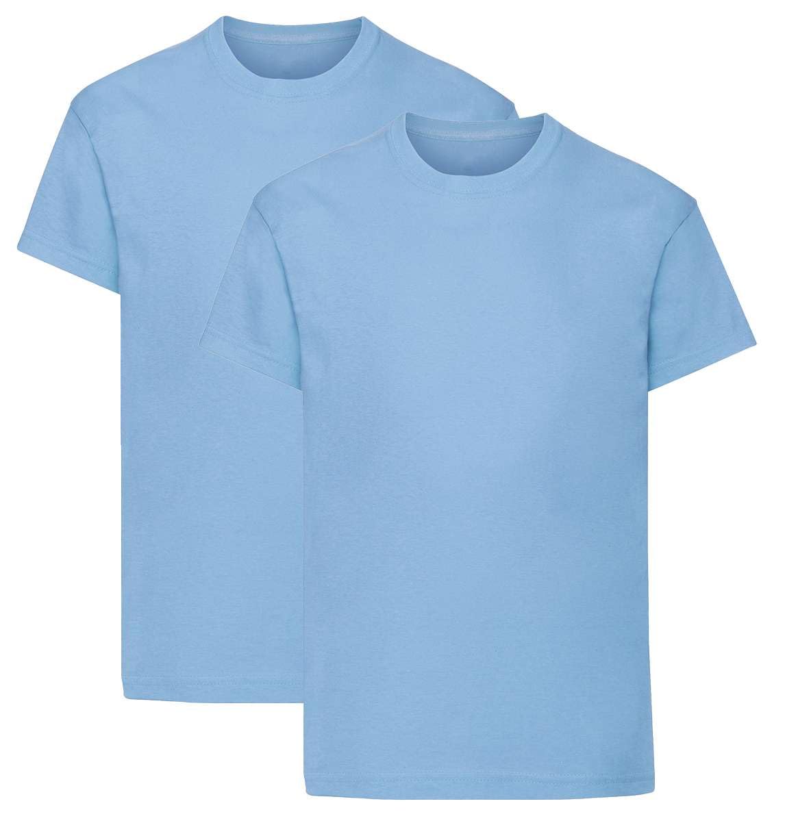 Listers Schoolwear Boys T-Shirt (Pack of 2) 100% Cotton 1-15 Years