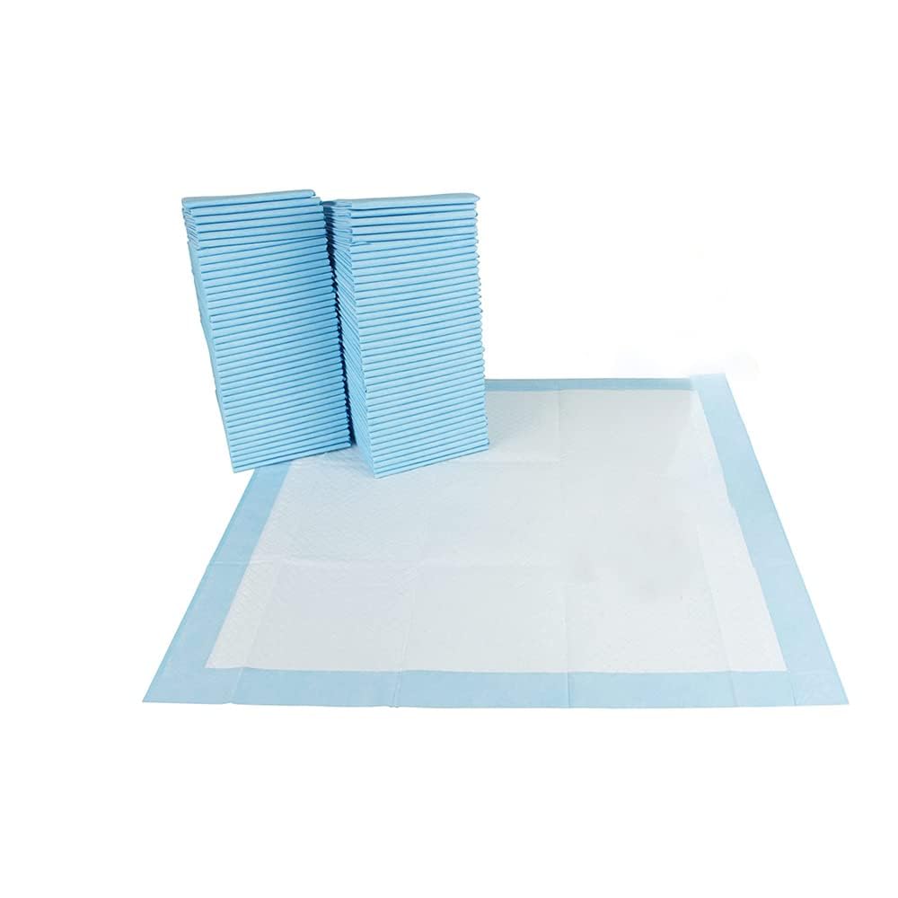 Bargain Factory - Pet Potty Training Pads Pack of 50 for Dogs Puppy Pads - Super-Absorbent 5 Layers Waterproof - 56 x 56 cm - Disposable Puppy Pee Pads