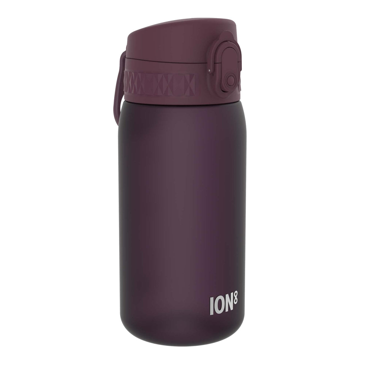 ION8 Kids Water Bottle, 350 ml/12 oz, Leak Proof, Easy to Open, Secure Lock, Dishwasher Safe, Carry Handle, Hygienic Flip Cover, Easy Clean, Odour Free, Rose Pink