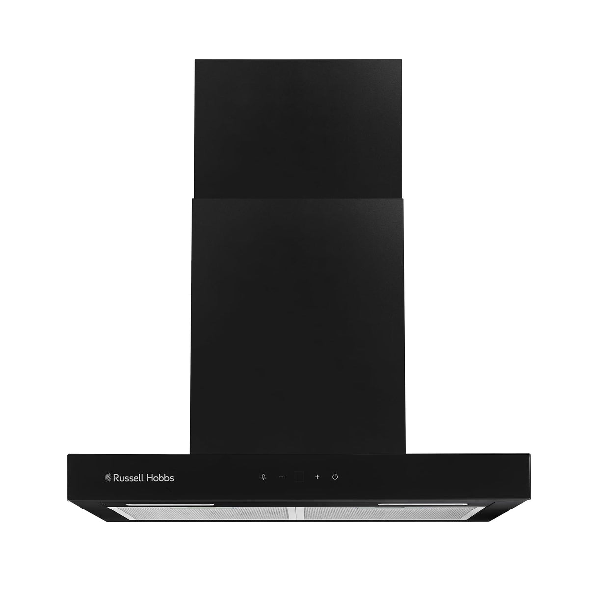 Russell Hobbs 90cm T-Shaped Cooker Hood in Stainless Steel with 3 Speed Settings, 3x Washable Aluminium Filters, Extraction or Recirculation, Boost Function, LED Lights A++ Energy Rating, RHGCH903SS