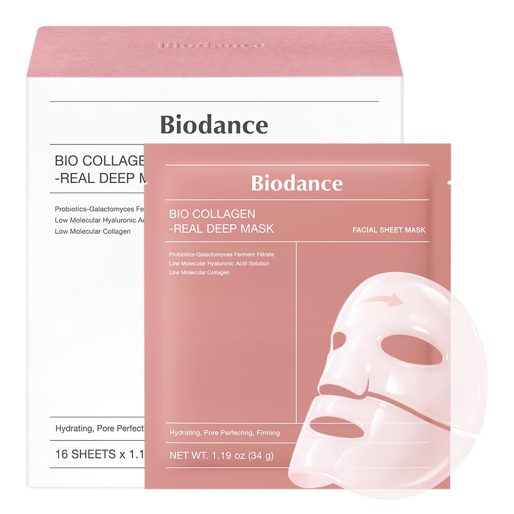 BIODANCE Bio-Collagen Hydrogel Overnight Face Mask. 4 PCs