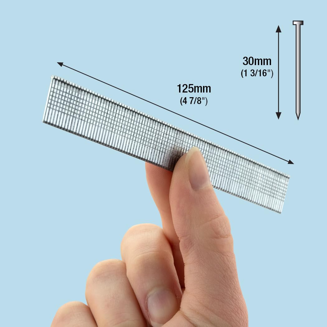 Tacwise 0401 Galvanised Brad Nails Type 18G / 50 mm, Pack of 5000