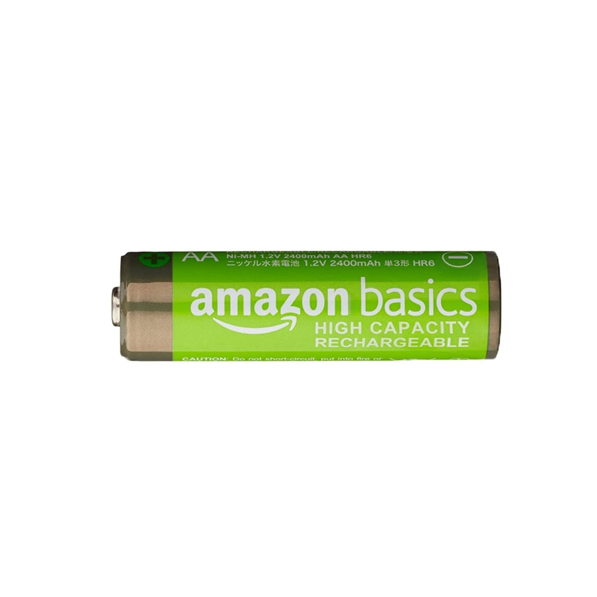 Amazon Basics 8-Pack Rechargeable AAA NiMH High-Capacity Batteries, 850 mAh, 1.2V, Recharge up to 500x Times, Pre-Charged