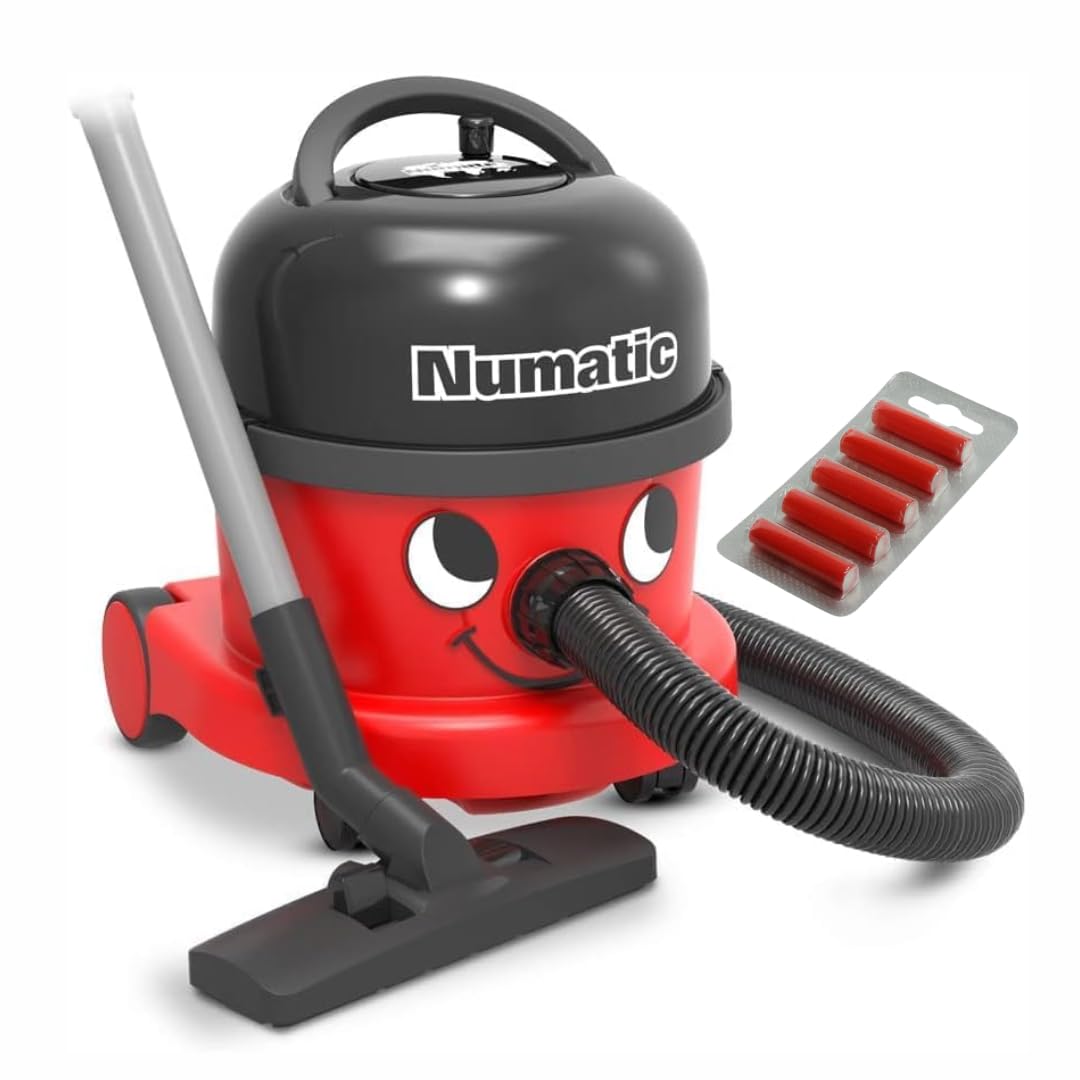 Numatic NRV240-11 Henry Vacuum Cleaner 620W 9L Commercial Dry Red - 3 Years Warranty - 2026 Model