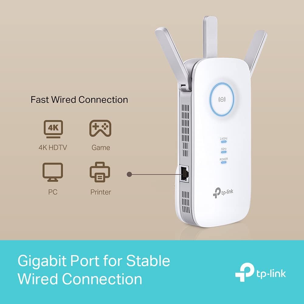 TP-Link RE550 AC1900 WiFi Extender Booster WiFi Booster