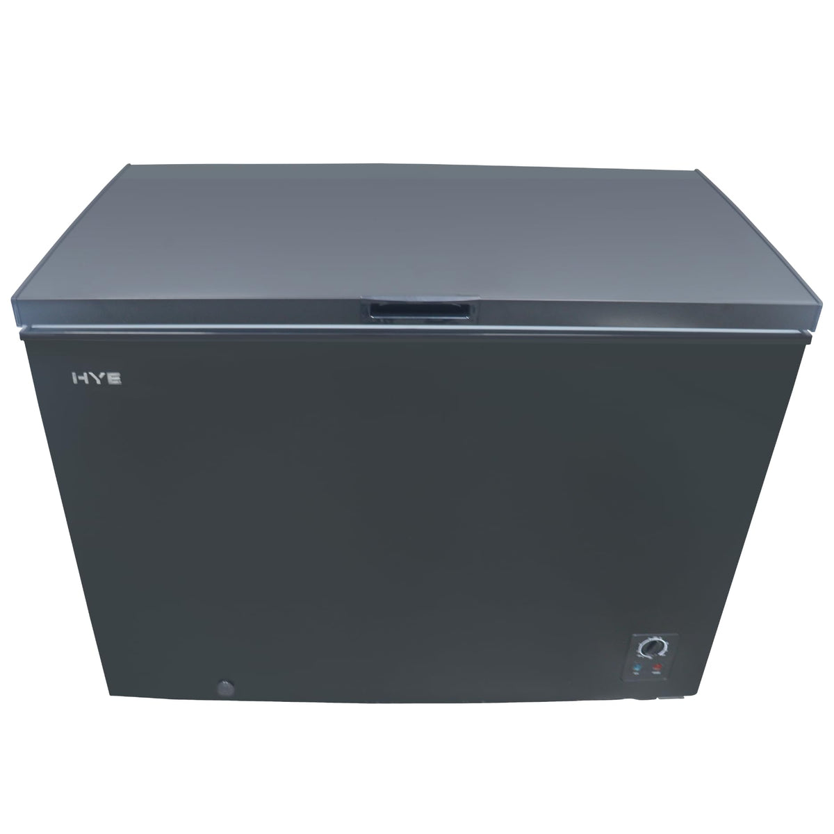 HYE Chest Freezer - 205L Capacity, Freestanding Design, Black