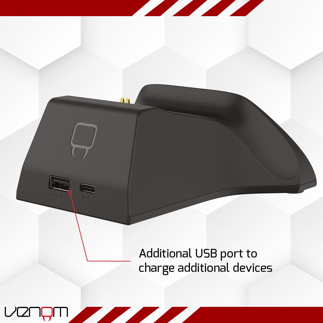 Venom Replacement Battery Packs for Xbox Charging Dock - White (Xbox Series X & S/Xbox One)