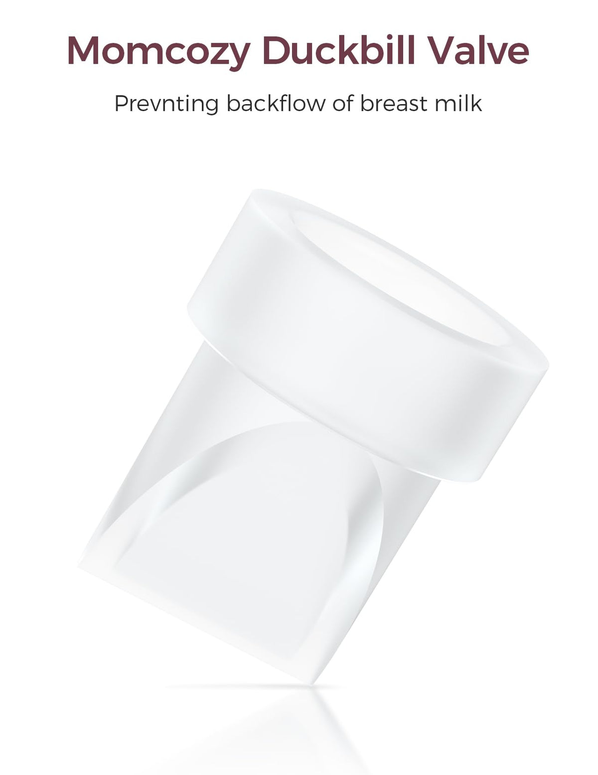 Momcozy Full Set Collector Cup Only Compatible with Momcozy M5 NOT for Others. Original M5 Breast Pump Replacement Accessories (160ml, with Double-Sealed Flange 24mm)