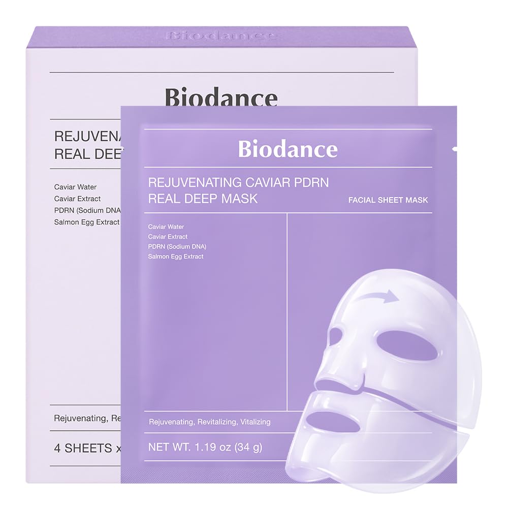 BIODANCE Bio-Collagen Hydrogel Overnight Face Mask. 4 PCs