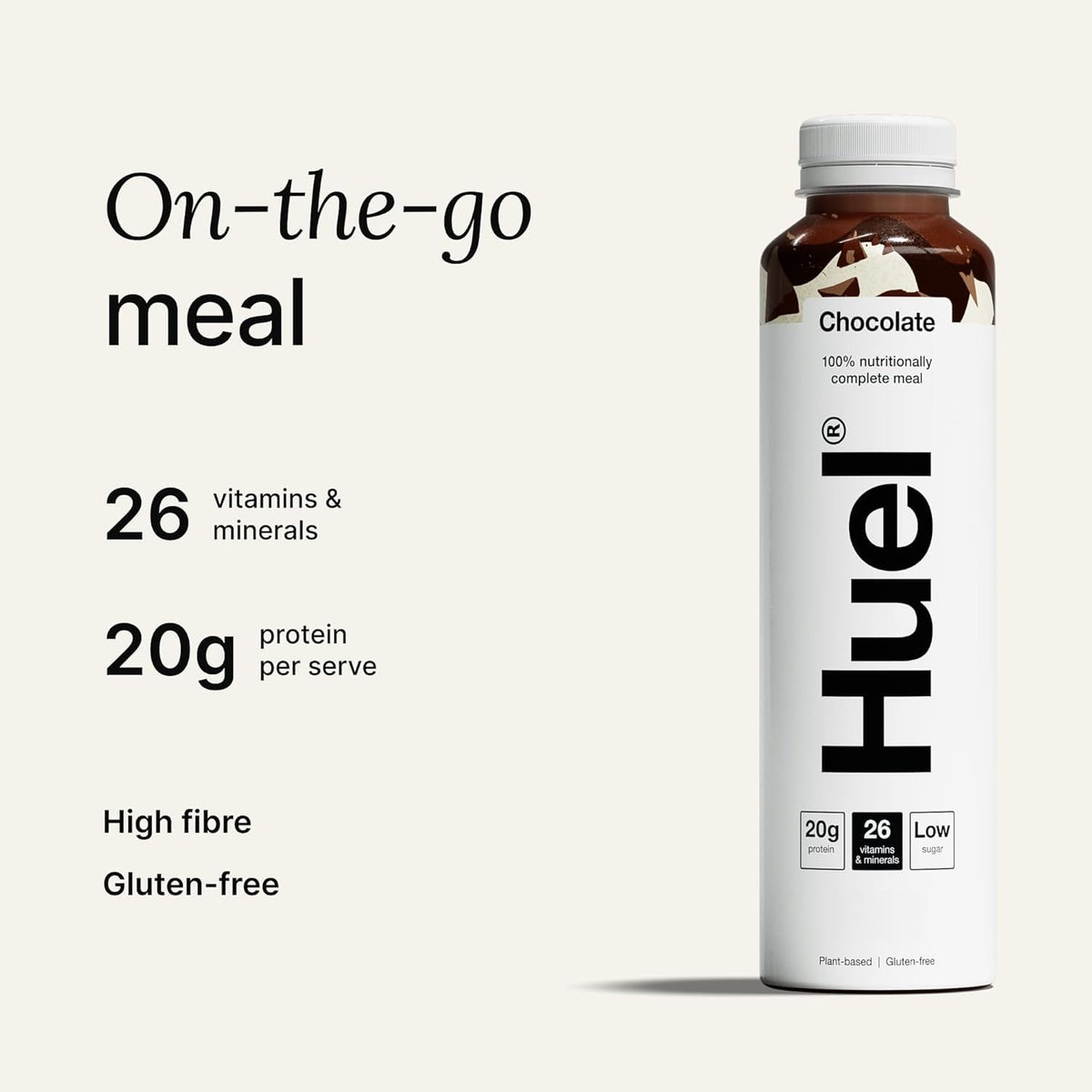 Huel Black Edition RTD | 12x500ml 35g Protein | Chocolate