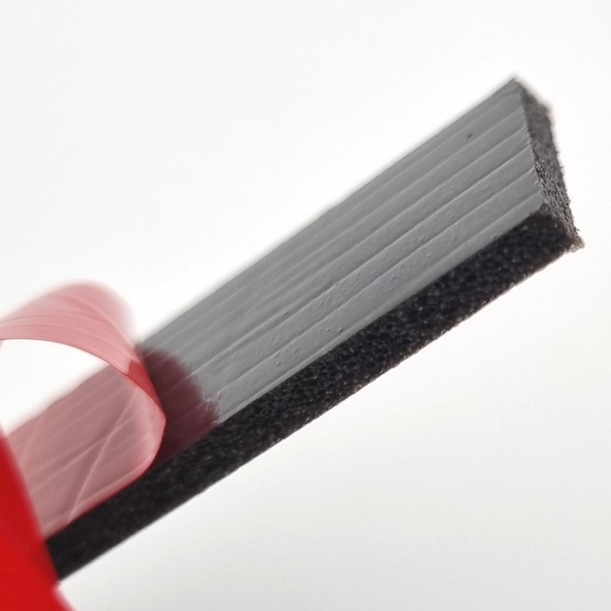STASS "XTRA-THICK" Number Plate Sticky Pads, Heavy Duty, Extra Strong Double Sided Adhesive Pads for Vehicle Number Plates, Licence Plates, Car Registration, Mounting Tape (10 Strips, 3mm thick)