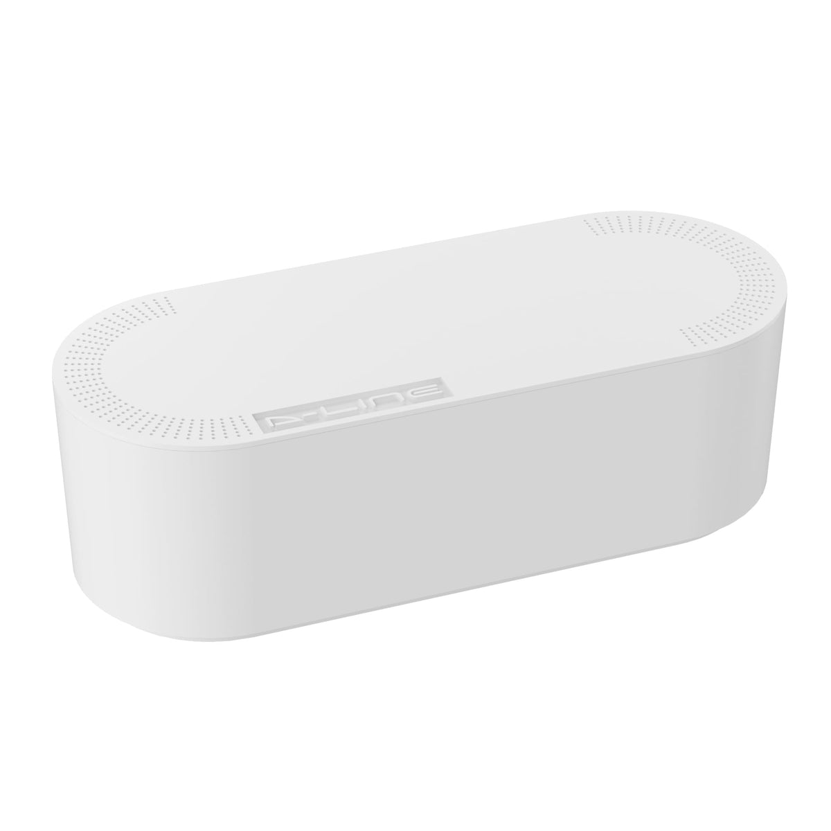 D-Line Cable Tidy Box, Hide & Conceal Extension Blocks, Desk Cable Management Solution, TV Wire Tidy, Made from Electrically Safe ABS Material - 325mm (L) x 125mm (W) 115mm (H) - Small, White