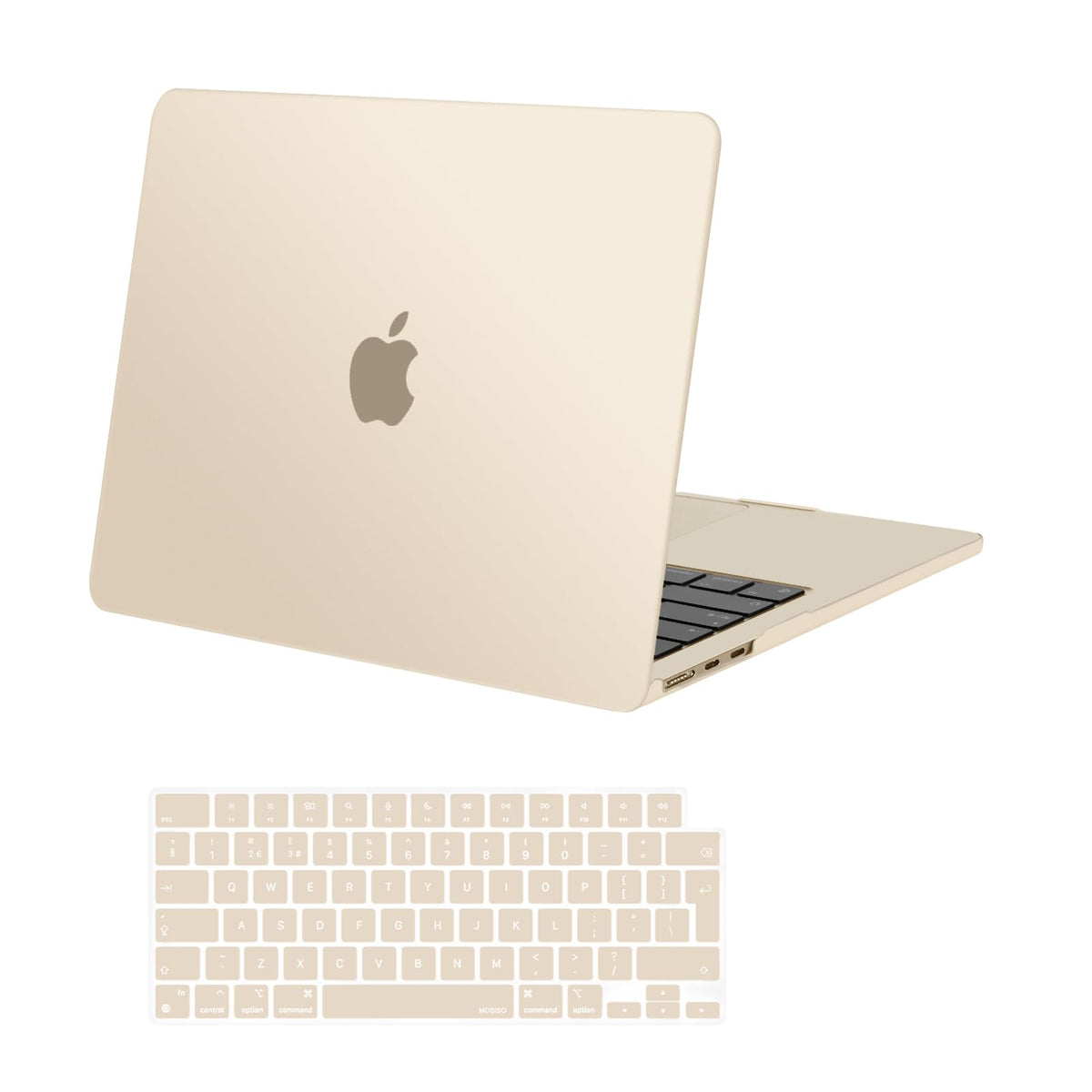 MOSISO Compatible with MacBook Air 13 inch Case M5-M2, Crystal Clear