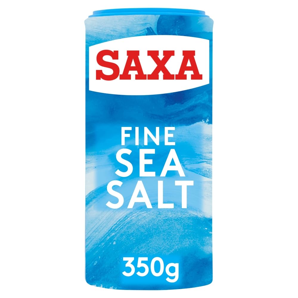 Saxa Fine Table Salt for Table & Cooking, 750 g Drum (1-Pack)
