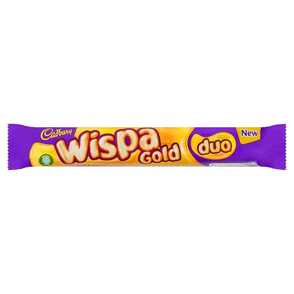 Cadbury Wispa Chocolate Bar, Smooth Milk Chocolate, 4 x 27.9 g (Pack of 1)