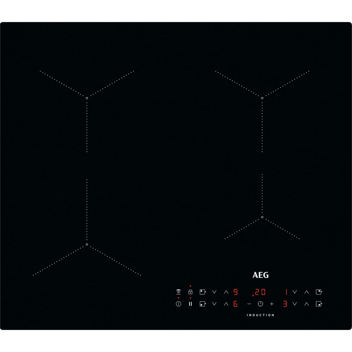 AEG Induction Hob IKB64401FB, 59 cm, 4 Zones