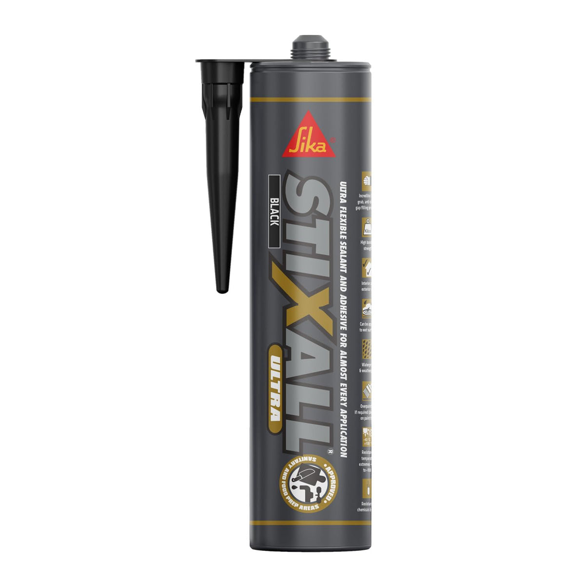 Sika Stixall Extreme Power Sealant And Adhesive, Crystal Clear, 290ml