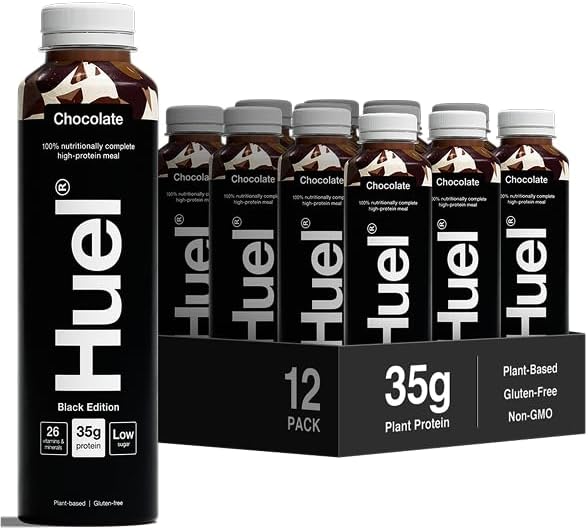 Huel Black Edition RTD | 12x500ml 35g Protein | Chocolate