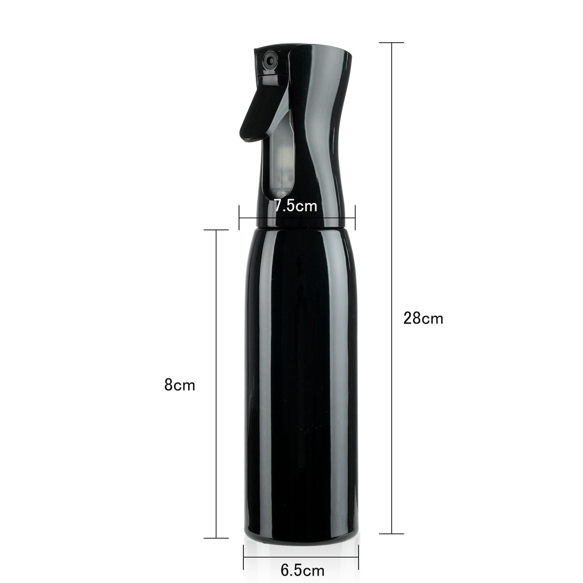 Spray Bottles Continuous Ultra Fine Mist Empty Water Bottles Hairdresser Spray Bottles Salon Hairdresser Hair Tool Water Sprayer (200ML, Mint Green)