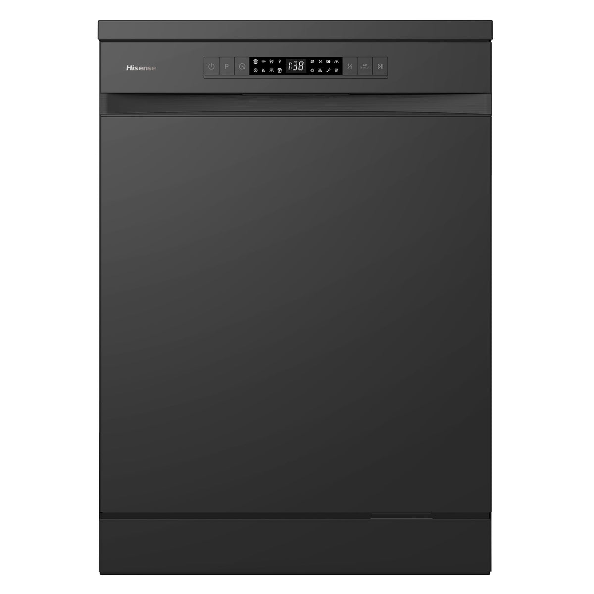 Hisense HS523E15WUK Slimline 10 Places Free Standing Dishwasher White with 30 Minutes Quick Wash [Energy Class E]