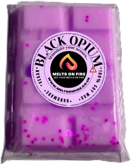 Wax Melts Scented Handmade Snap Bars, 4 Pack Alien, Angel, Black Opium, Lady Millionairess Scented Soy Wax Melts Vegan Aromatherapy (Perfume1)