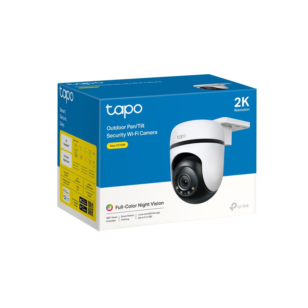 Tapo TC90 KIT 2K 3MP Solar Pan/Tilt Outdoor Security Camera Wireless