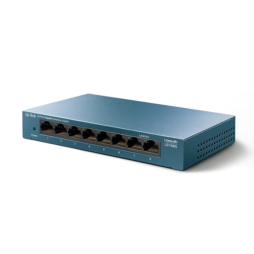 TP-Link EH210 Ethernet Splitter, 1 to 2 Gigabit Network Switch