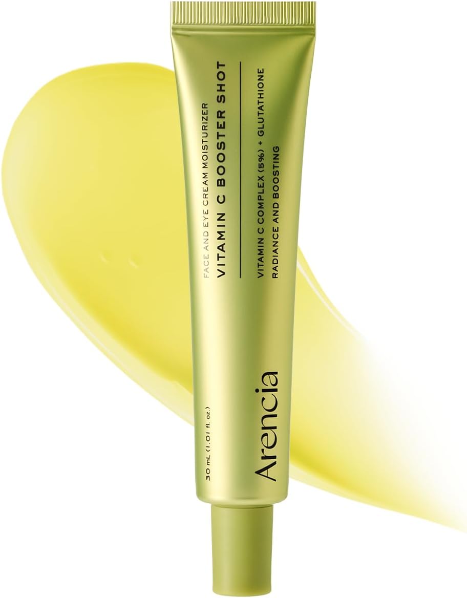 Arencia Vitamin C Booster Shot Serum with Glutathione, Niacinamide and Vitamin E for Glow Skin, 30ml