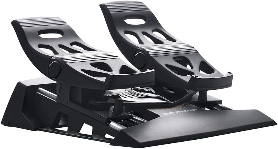 Thrustmaster TFRP T. Flight Rudder Pedals - Precise Rudder Control with S.M.A.R.T Technology for PC, PlayStation and Xbox