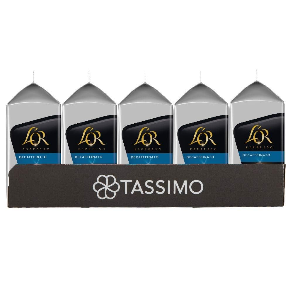 Tassimo L'OR Latte Macchiato Coffee Pods , 8 Count ( Pack of 5), (40 drinks)