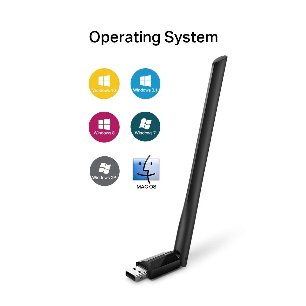 TP-Link Archer T3U Plus AC1300 WiFi Dongle, USB WiFi Adapter for PC