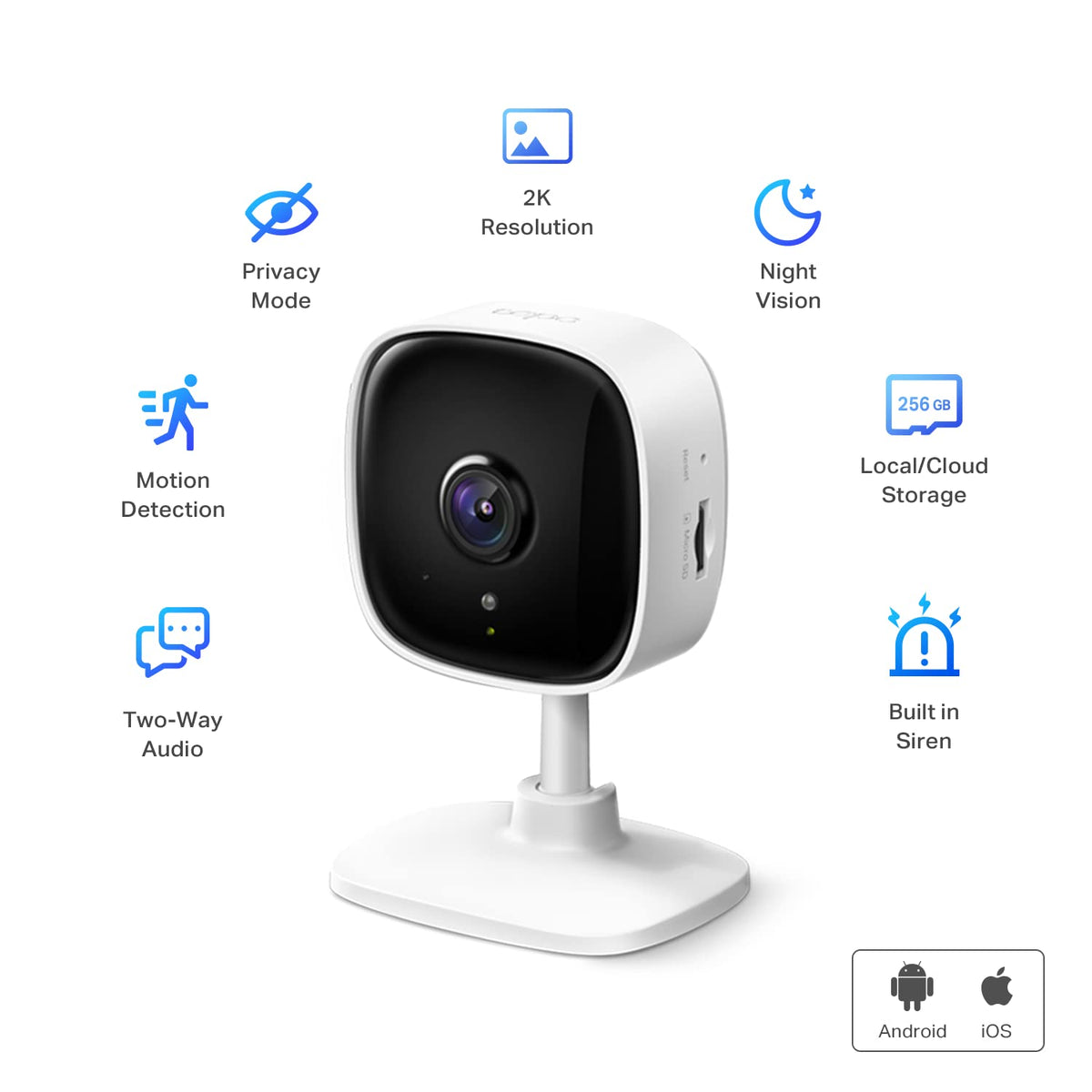 Tapo TC60 Full HD Indoor Security Camera Pet Camera Baby Camera
