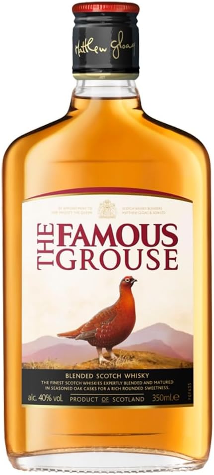 The Famous Grouse Finest | Scotch | Blended Whisky | Dried Fruit & Soft Spices | Scotland's Favourite Whisky for Over 40 Years | 40% ABV | 35 cl