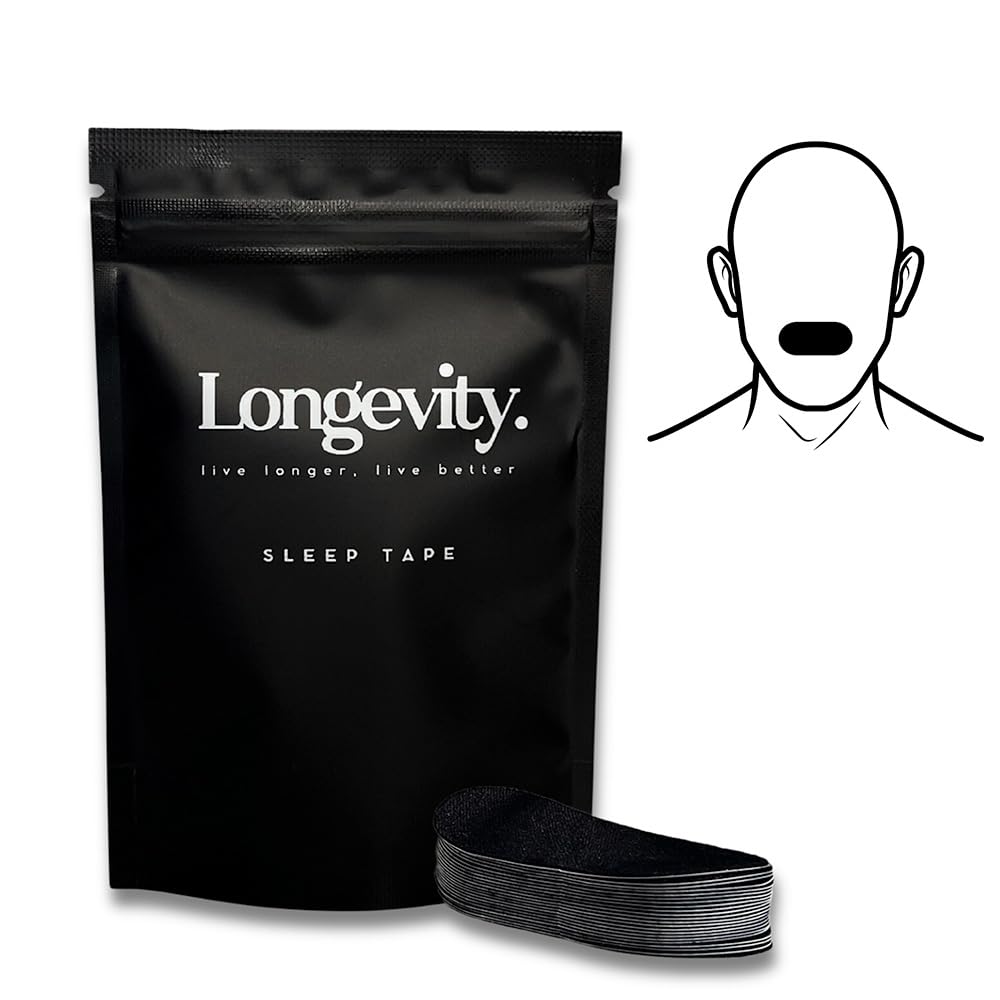 Longevity Sleep Tape, 30 Strips (Beige)