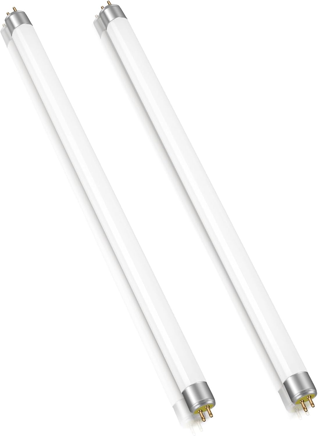 2 Pack 8W Fluorescent Tube, Size 300mm, T5 Warm White 3000K, 560LM, G5 Base Low Energy Consumption Tube Light, Emergency Energy Saving Light, Suitable for Kitchen, Bathroom, Cabinet, Garage