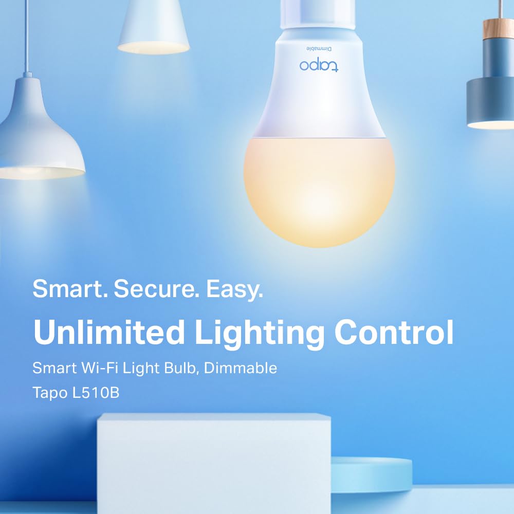 Tapo L530B(2-Pack) B22 Smart Bulb Multicolour Dimmable LED Light Bulb