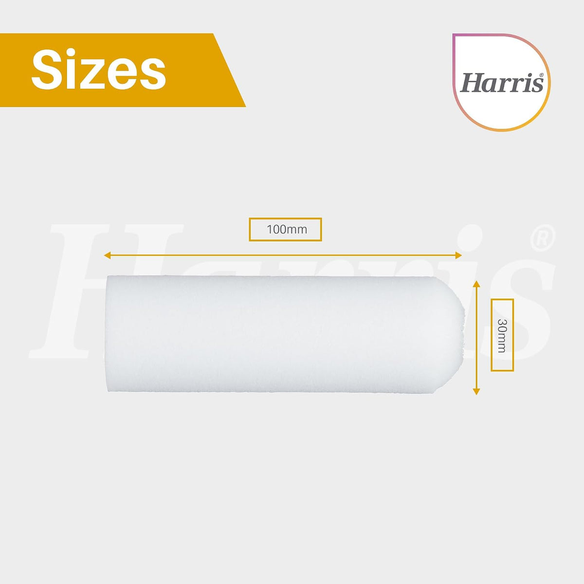 Harris Seriously Good Woodwork Gloss Mini Roller Sleeves, 10 Sleeve Pack, 4"