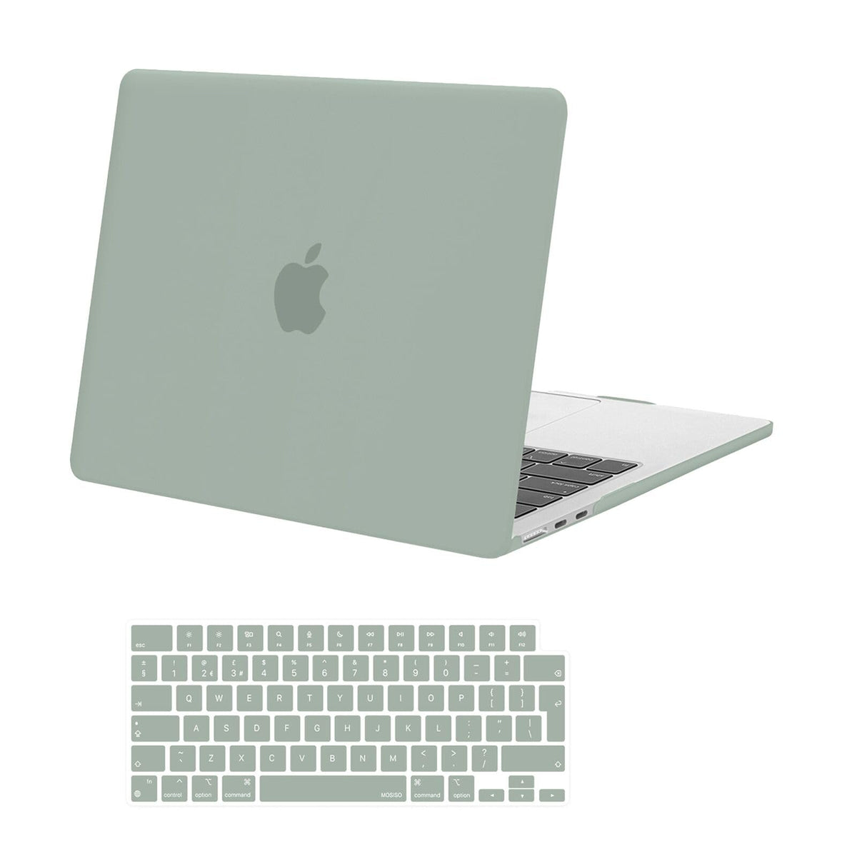 MOSISO Compatible with MacBook Air 13 inch Case M5-M2, Crystal Clear