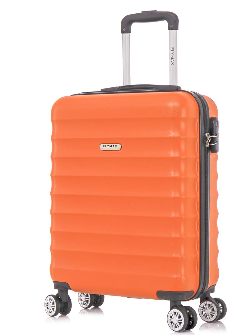 FLYMAX 55x40x20 Ryanair Cabin Bag Hand Luggage Lightweight Suitcase Approved Carry on Luggage Case 2.5KG 40L Royal